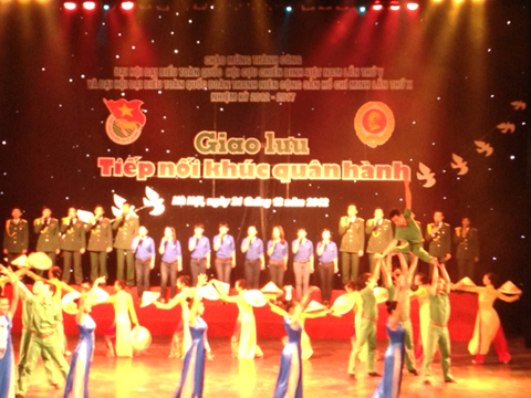 Chương trình nghệ thuật “Tiếp nối khúc quân hành”